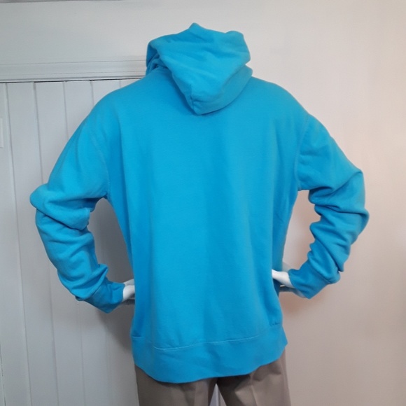 RALPH Lauren Sweatshirt Hoodie Aqual Teal Blue XL - Picture 3 of 5